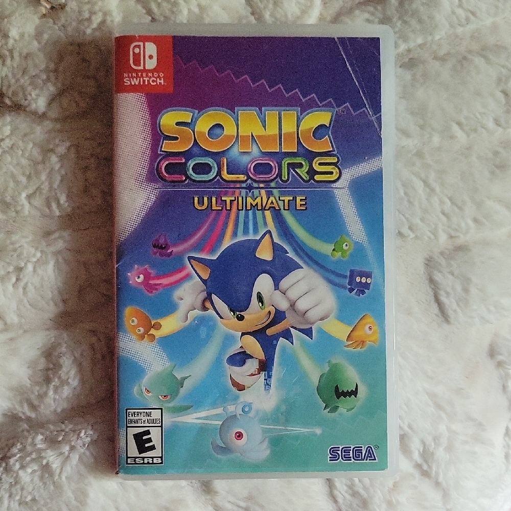 Sonic Colors Ultimate for Nintendo Switch - Purple Cover